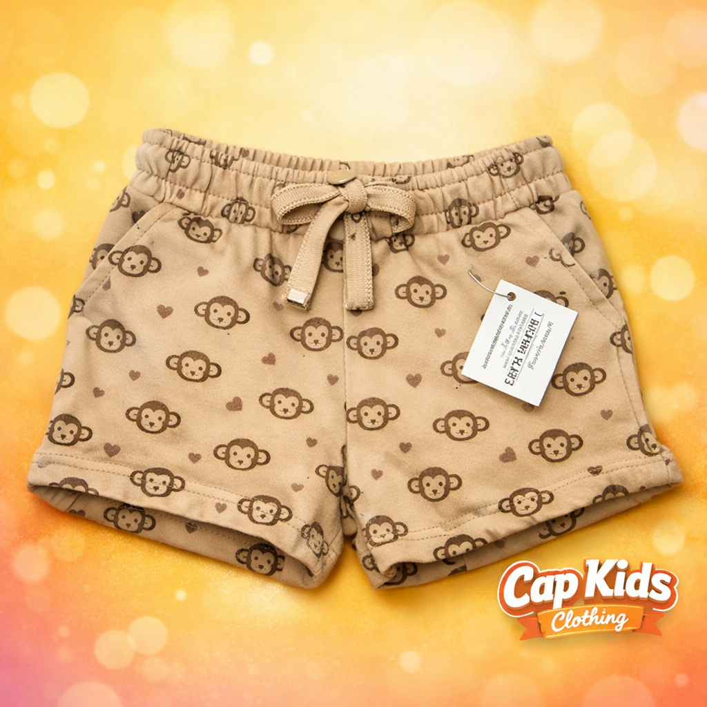 printed girls short