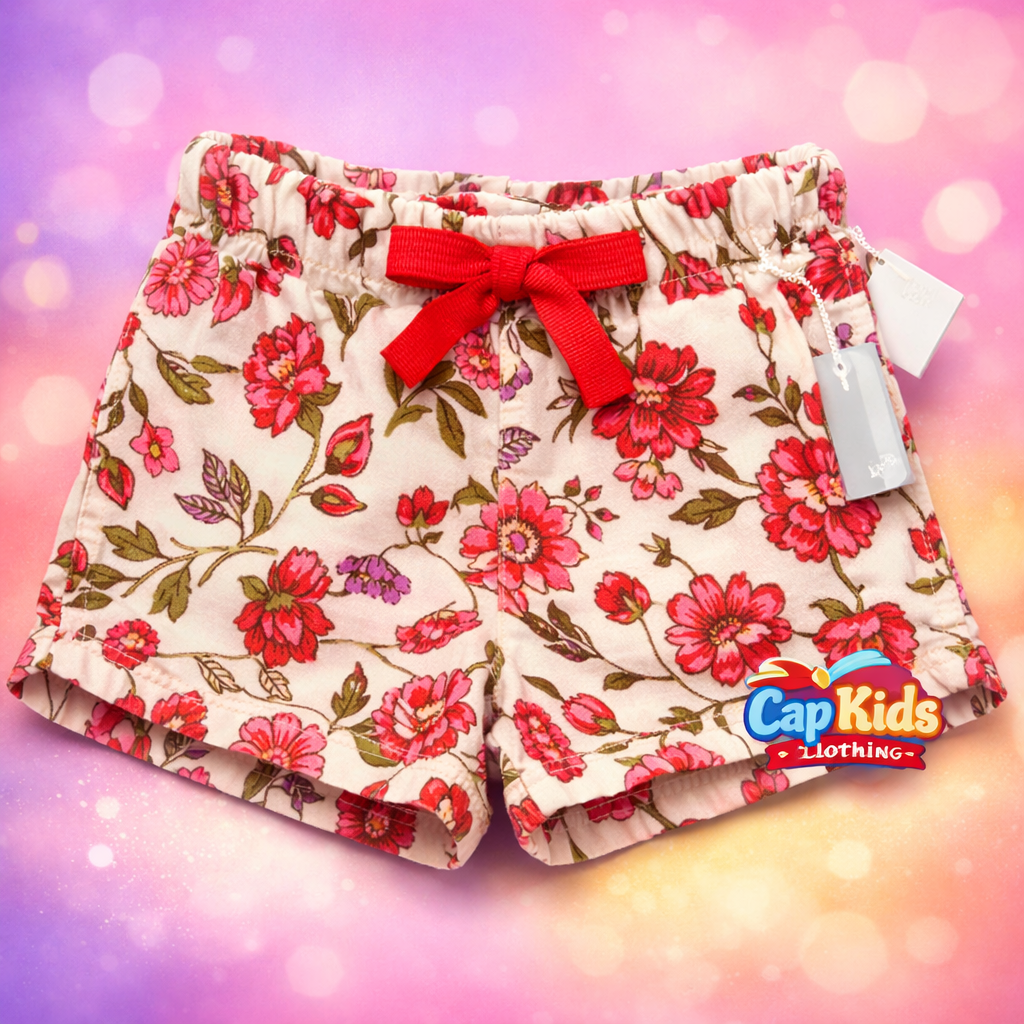 printed girls short