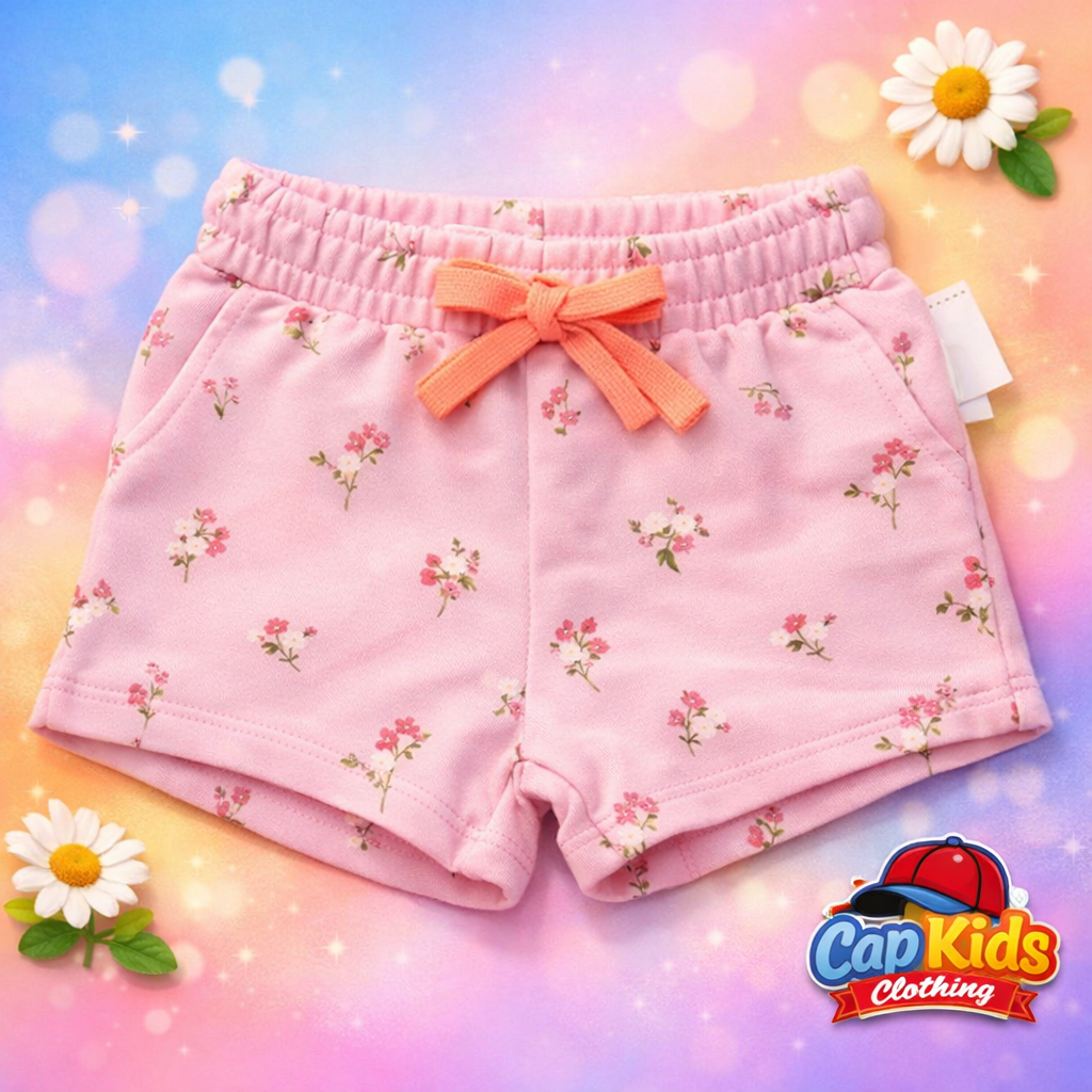 printed girls short